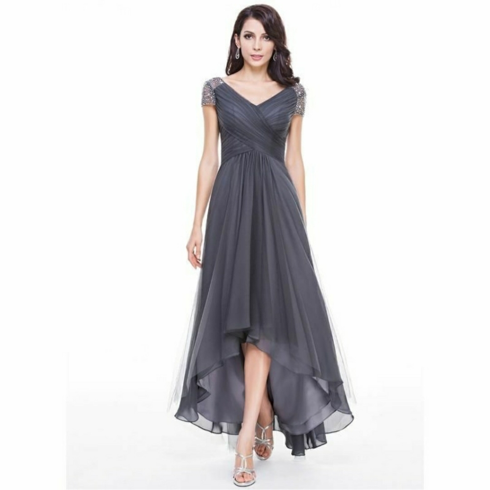 Asymmetrical Tulle Dress